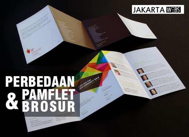 Perbedaan dari Pamflet dan Brosur
